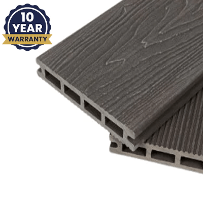 DDecks DuroD3 Composite Reversible Decking Board (Hollow) 145mm x 21mm x 3.6m - All Colours - DDecks