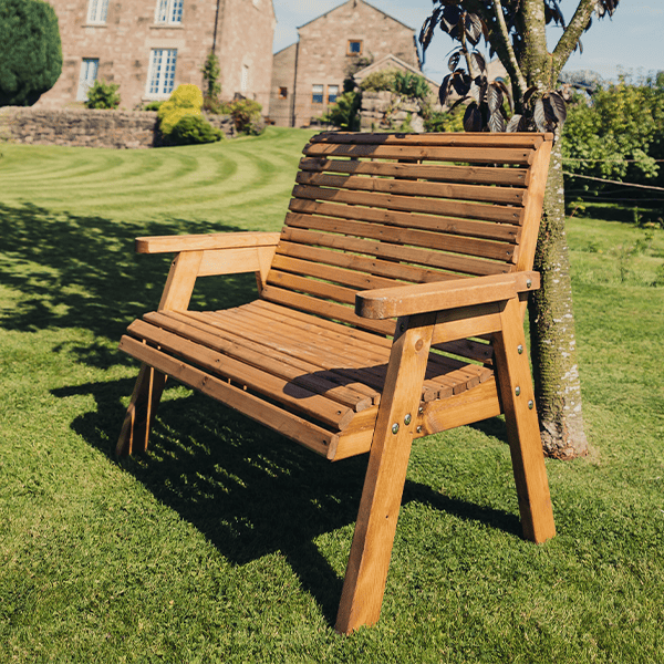 Churnet Valley 2 Seat Bench - Churnet Valley