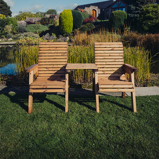 Churnet Valley Love Seat Square - Churnet Valley