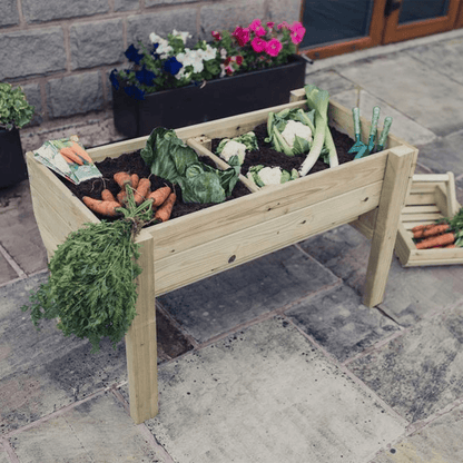 Churnet Valley Veggie Riser - 100cm x 60cm x 52cm - Churnet Valley