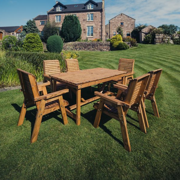 Churnet Valley 6 Seater Set 6 Chairs - Churnet Valley