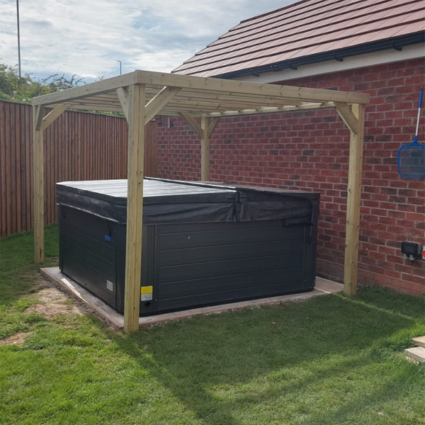 Churnet Valley Pergola 2.4m x 2.4m - Churnet Valley