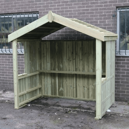 Churnet Valley XL Smoking Shelter Apex Roof - Churnet Valley