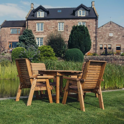Churnet Valley 4 Seater Round 4 Chairs - Churnet Valley