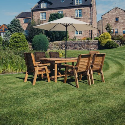 Churnet Valley 6 Seater Set 6 Chairs - Churnet Valley