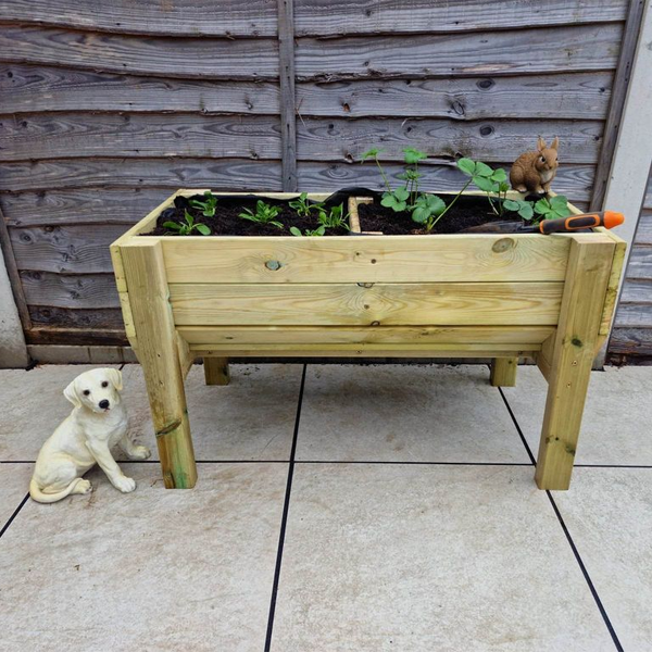 Churnet Valley Veggie Riser - 1500cm x 60cm x 52cm - Churnet Valley
