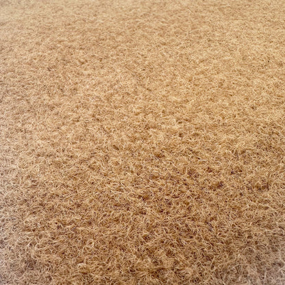 Non-Shed Synthetic Coir Doormat - Halfmoon