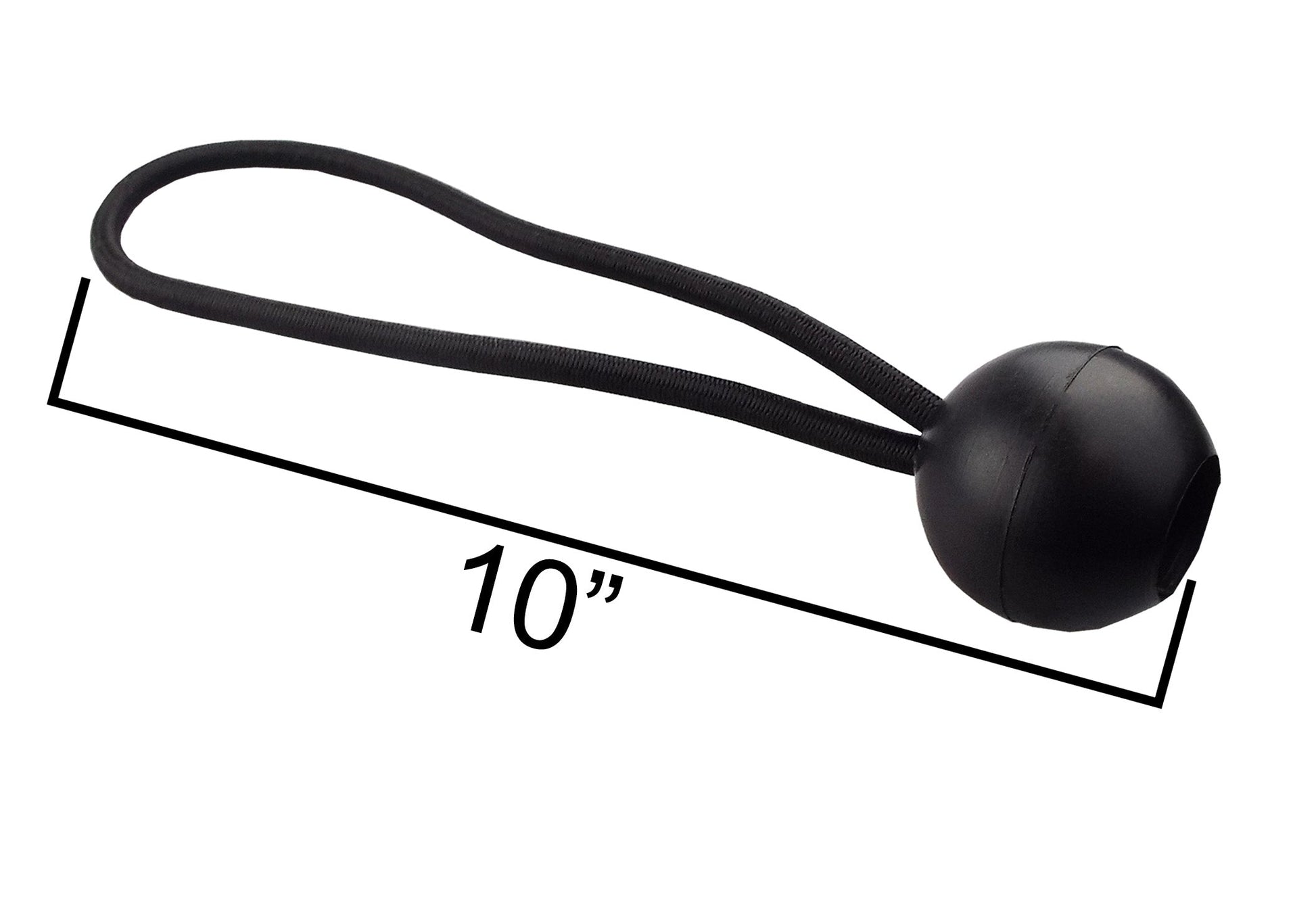 Bungee Ball 10" Black - Best4Trade-Retail Tarpaulins