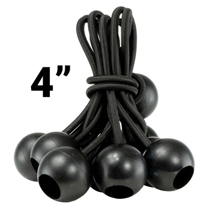 Green S-Grade Tarpaulin with 10 x Bungee Balls (Black) - Best4Trade-Retail Tarpaulins