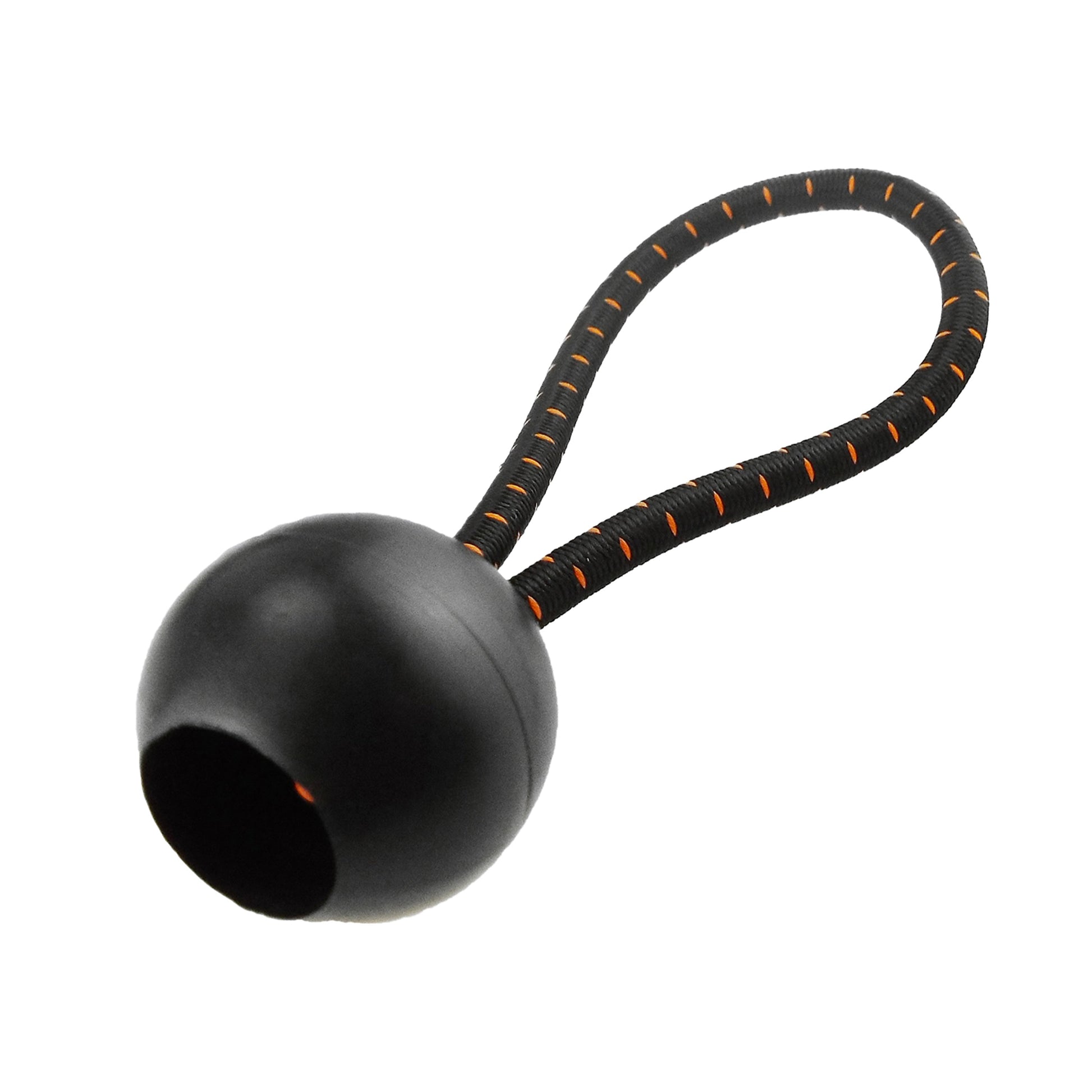 Black/Silver L-Grade Tarpaulin with Bungee Balls (Black) - Best4Trade-Retail Tarpaulins
