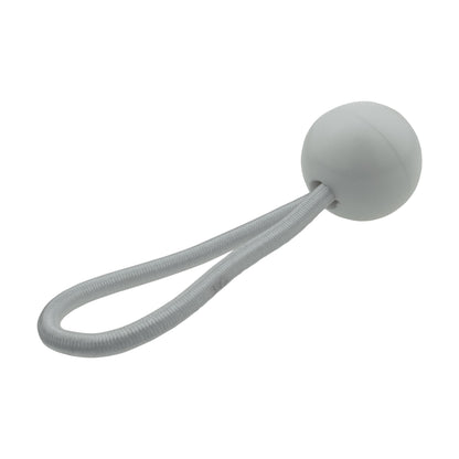 Grey S-Grade Tarpaulin with 20 x 4" Bungee Balls (White) - Best4Trade-Retail Tarpaulins