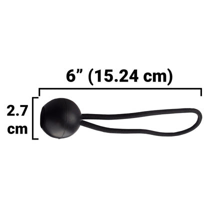 Grey L-Grade Tarpaulin with 10 x 6" Bungee Balls (Black) - Best4Trade-Retail Tarpaulins