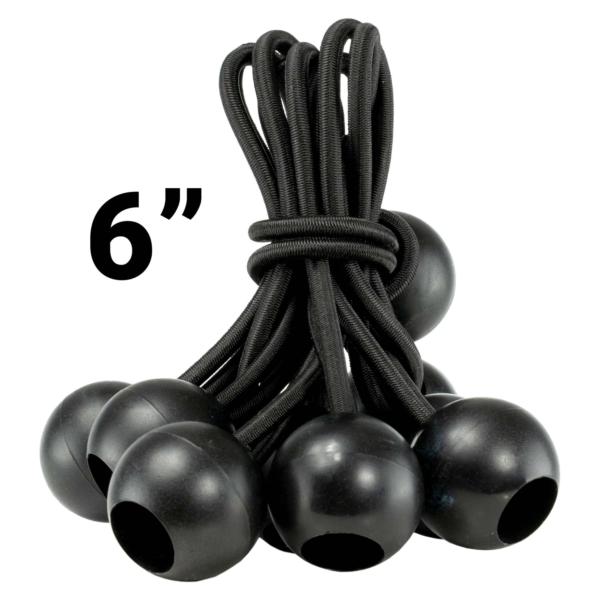 Silver XL-Grade Tarpaulin with 10 x 6" Bungee Balls (Black) and 10 x Screw Type Tarp Clips - Best4Trade-Retail Tarpaulins