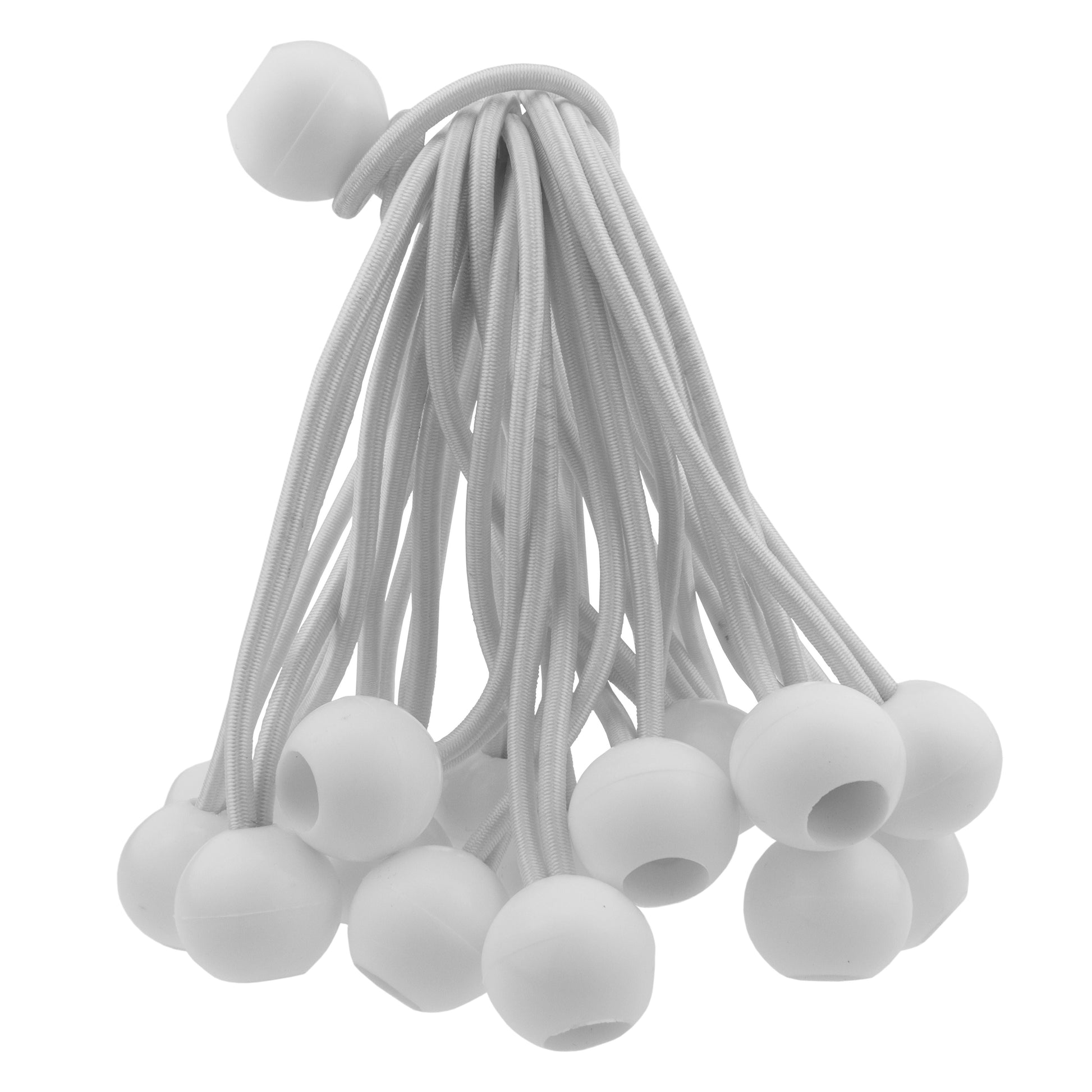 Blue S-Grade Tarpaulin with 20 x 6" Bungee Balls (White) - Best4Trade-Retail Tarpaulins