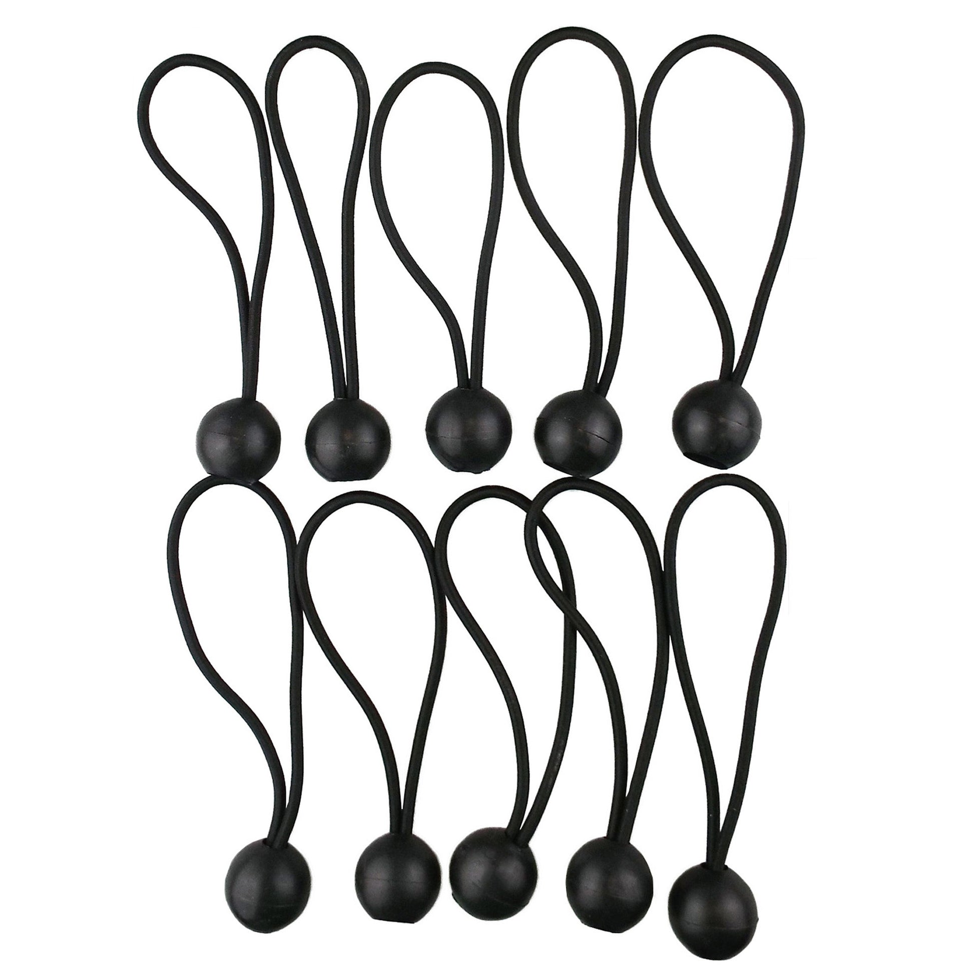 Bungee Ball Mix Black 6" 8” 10" Pack of 30 - Best4Trade-Retail Tarpaulins