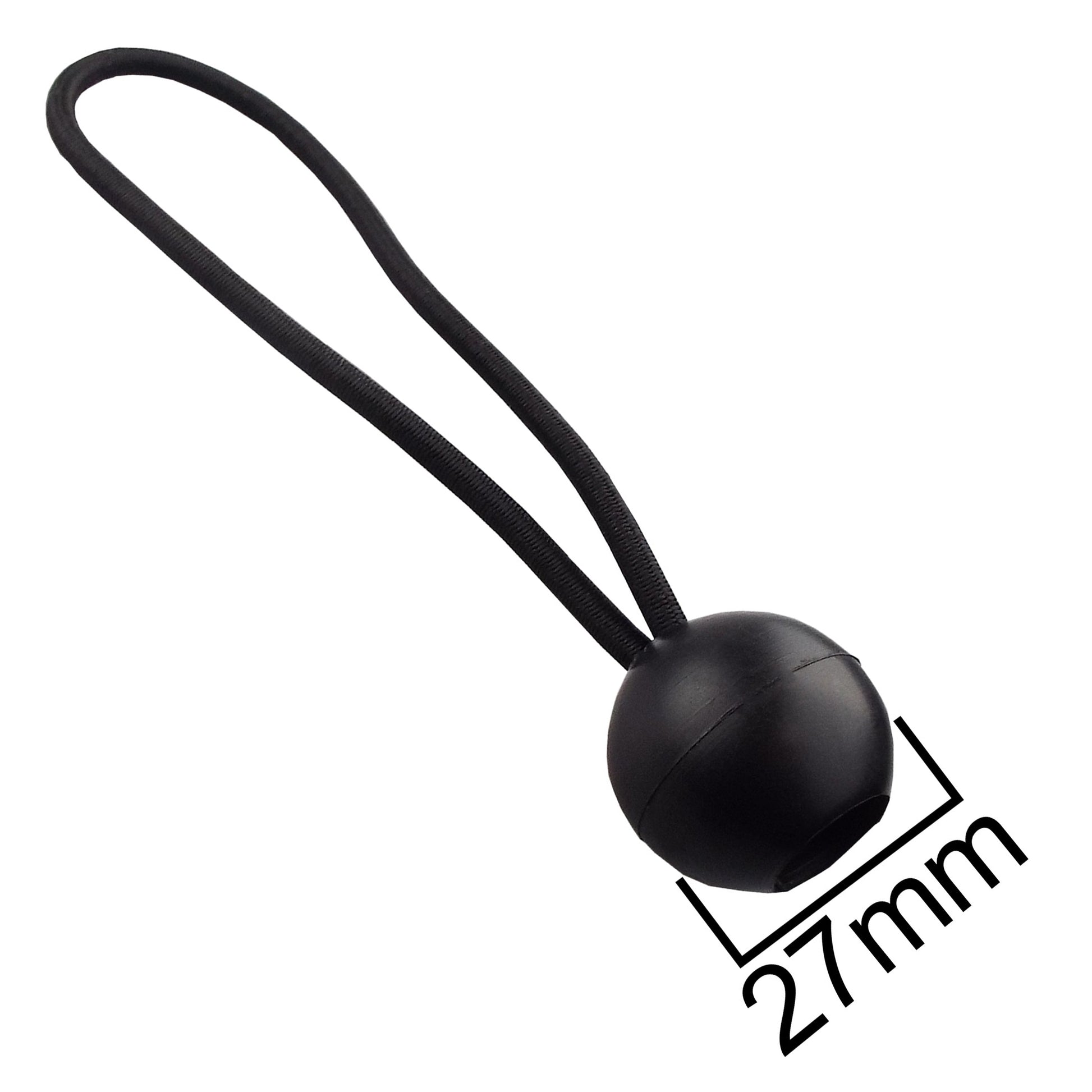 Bungee Ball Mix Black 4" 6" 10" Pack of 30 - Best4Trade-Retail Tarpaulins