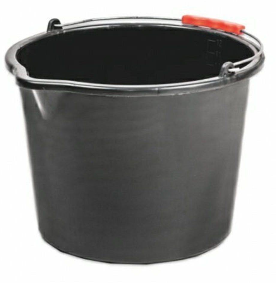 Black PP Bucket 12L - Best4Trade-Retail OTHER