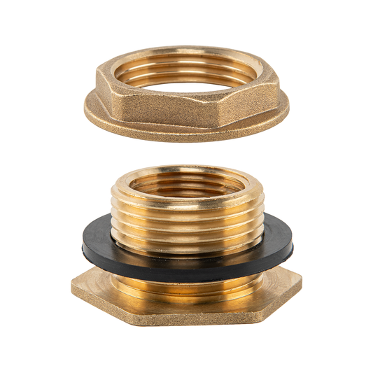 Water Butt Brass 1.25" BSP Male - 1" BSP Female - Best4Trade-Retail Tech Hose & Fittings