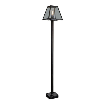Contemporary lamp post in galvanised steel 1.8m (BR02)