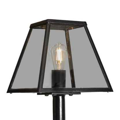 Contemporary lamp post in galvanised steel 1.8m (BR02)