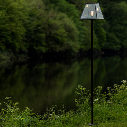 Contemporary lamp post in galvanised steel 2.7m (BR01)