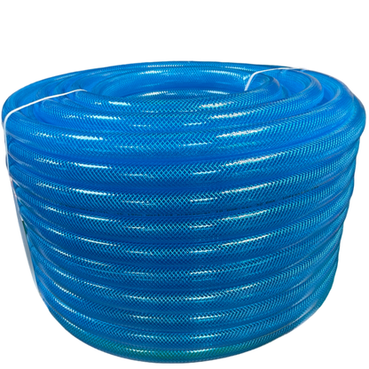 Braided Fuel Hose Blue Transparent PVC 19mm*2.1mm - Best4Trade-Retail Tech Hose & Fittings