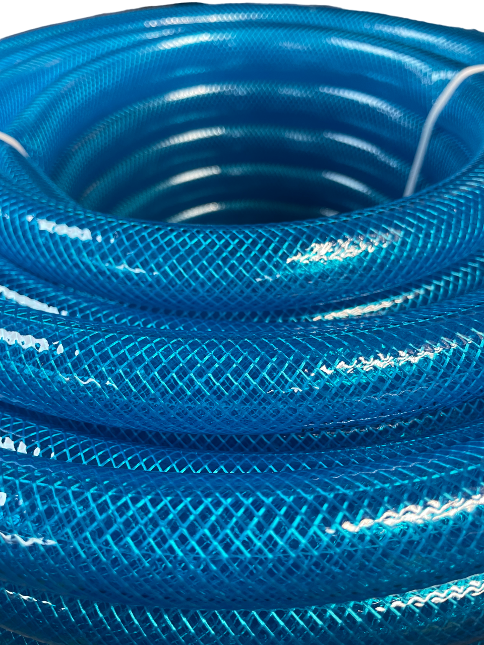 Braided Fuel Hose Blue Transparent PVC 19mm*2.1mm - Best4Trade-Retail Tech Hose & Fittings
