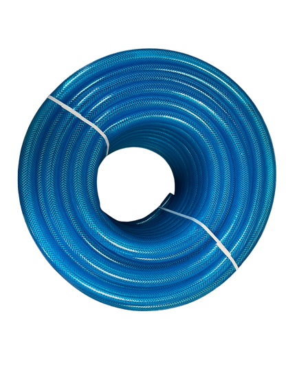 Braided Fuel Hose Blue Transparent PVC 19mm*2.1mm - Best4Trade-Retail Tech Hose & Fittings
