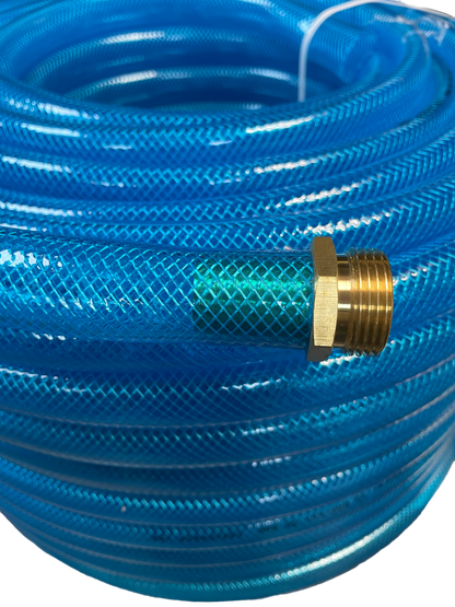 Braided Fuel Hose Blue Transparent PVC 19mm*2.1mm - Best4Trade-Retail Tech Hose & Fittings