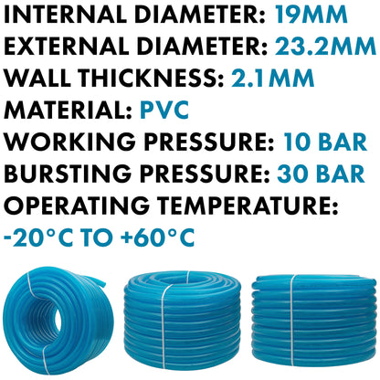 Ad-Blue Metal Fuel Gun White with ¾” Hose & Tank Adaptor Set - Best4Trade-Retail Tech Hose & Fittings