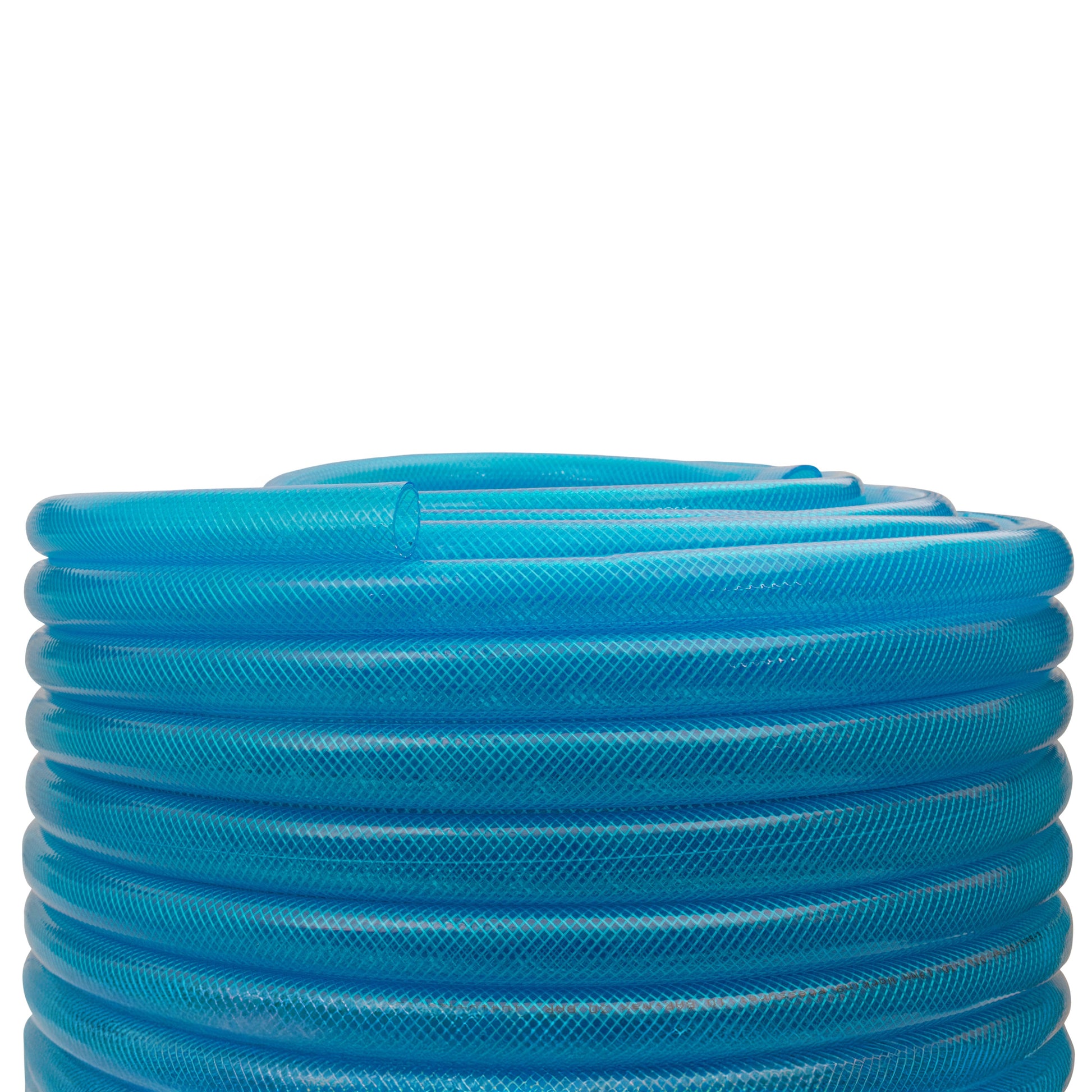 Braided Fuel Hose Blue Transparent PVC 19mm*2.1mm - Best4Trade-Retail Tech Hose & Fittings