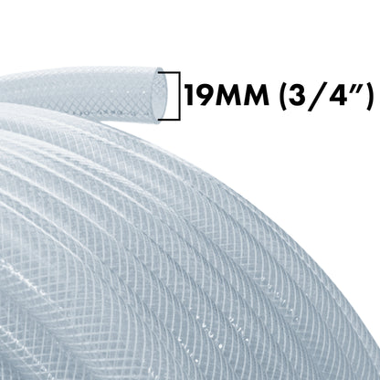 Clear Braided PVC Pipe 19mm*3mm