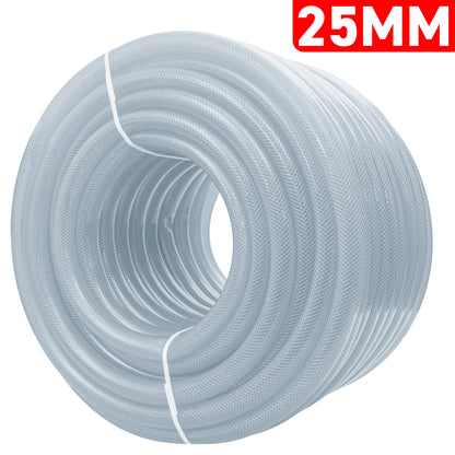 Clear Braided PVC Pipe 25mm*3.5mm - Best4Trade-Retail Tech Hose & Fittings