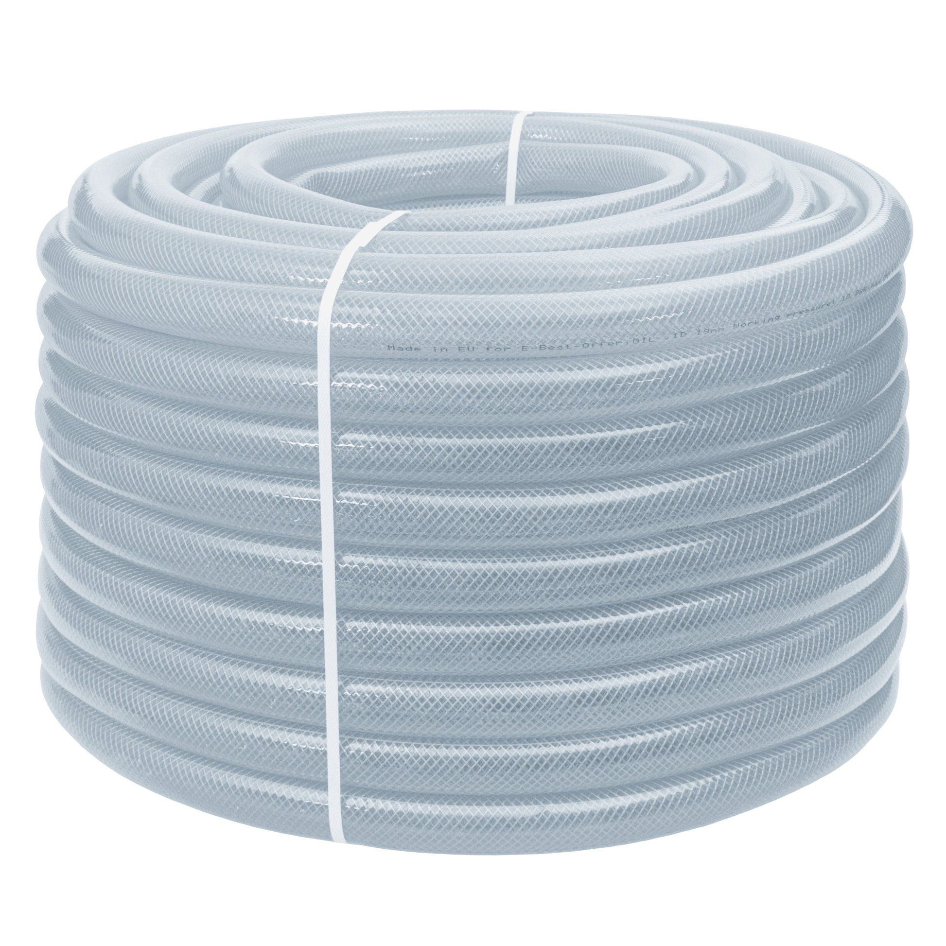 Clear Braided PVC Pipe 25mm*3.5mm - Best4Trade-Retail Tech Hose & Fittings