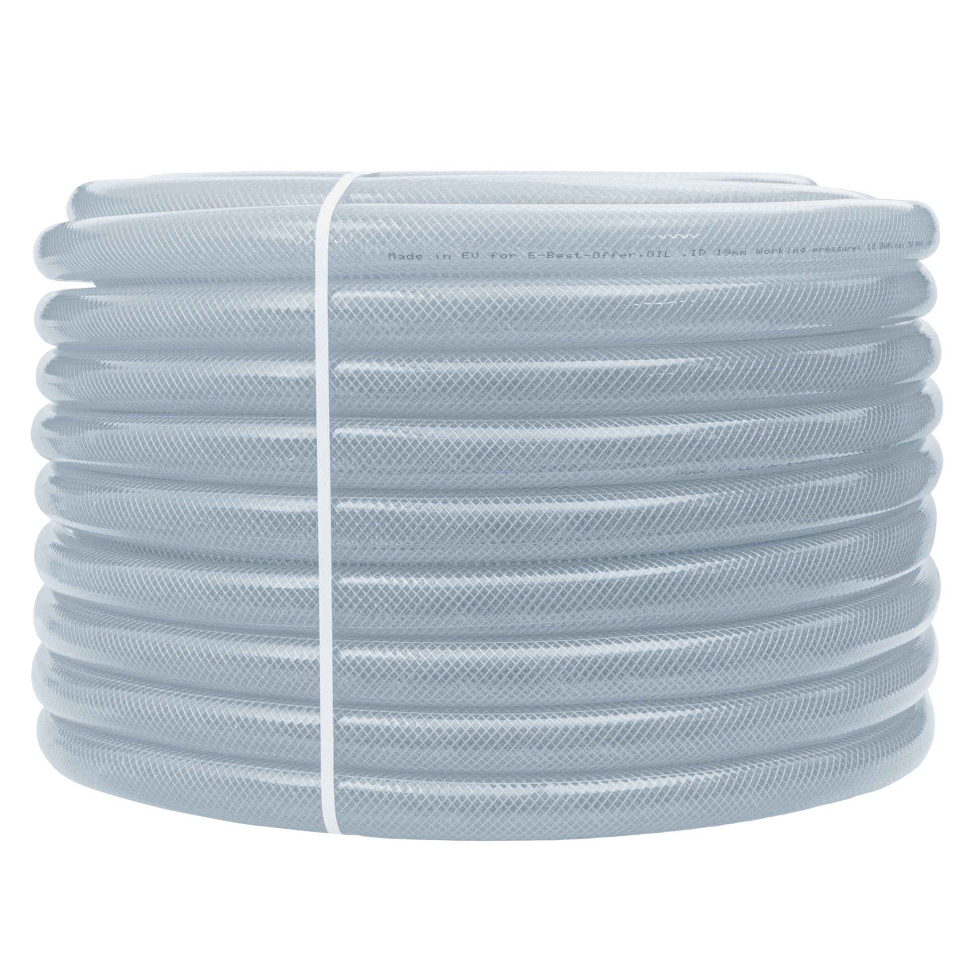 Clear Braided PVC Pipe 25mm*3.5mm - Best4Trade-Retail Tech Hose & Fittings