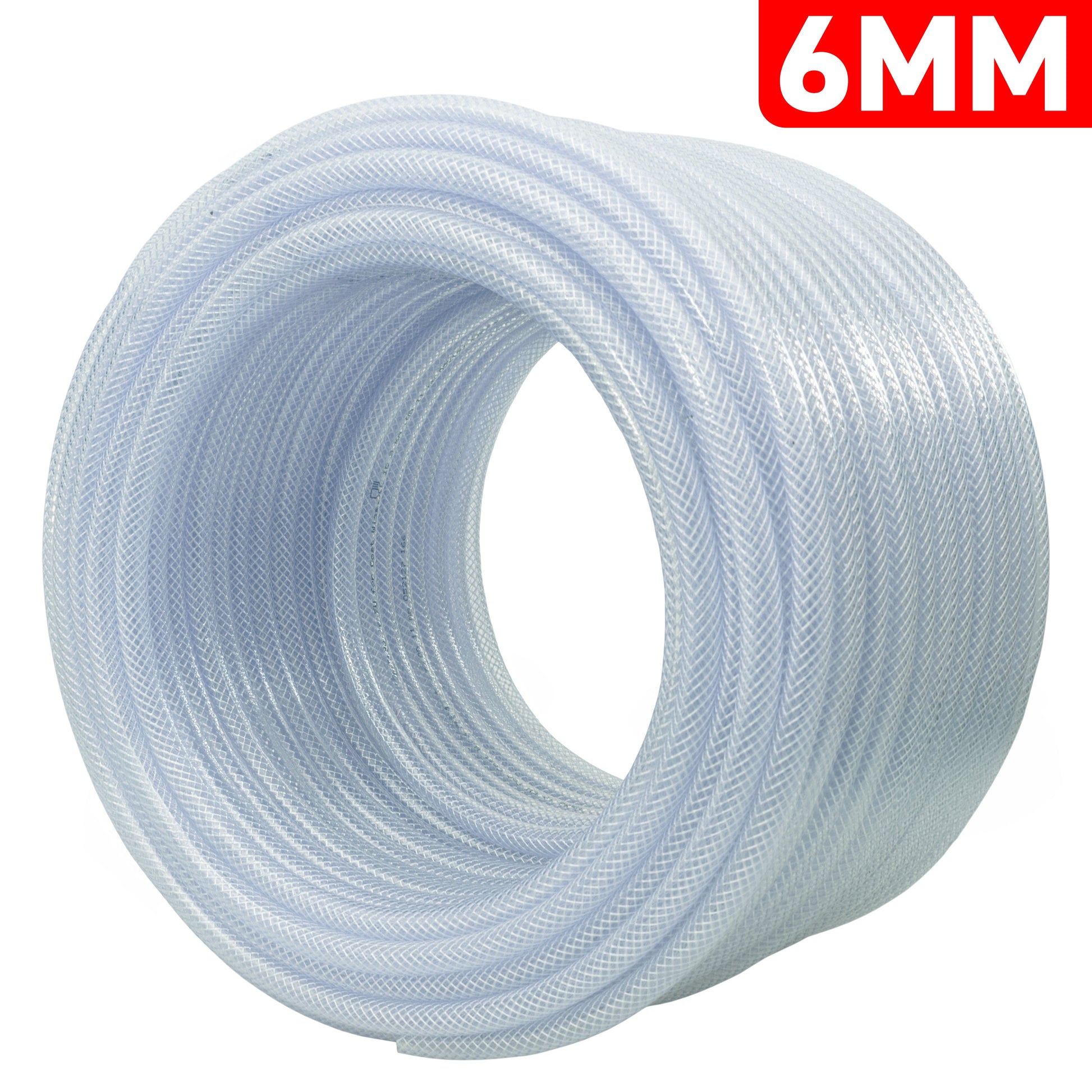 Clear Braided PVC Pipe 6mm*1.6mm - Best4Trade-Retail Tech Hose & Fittings