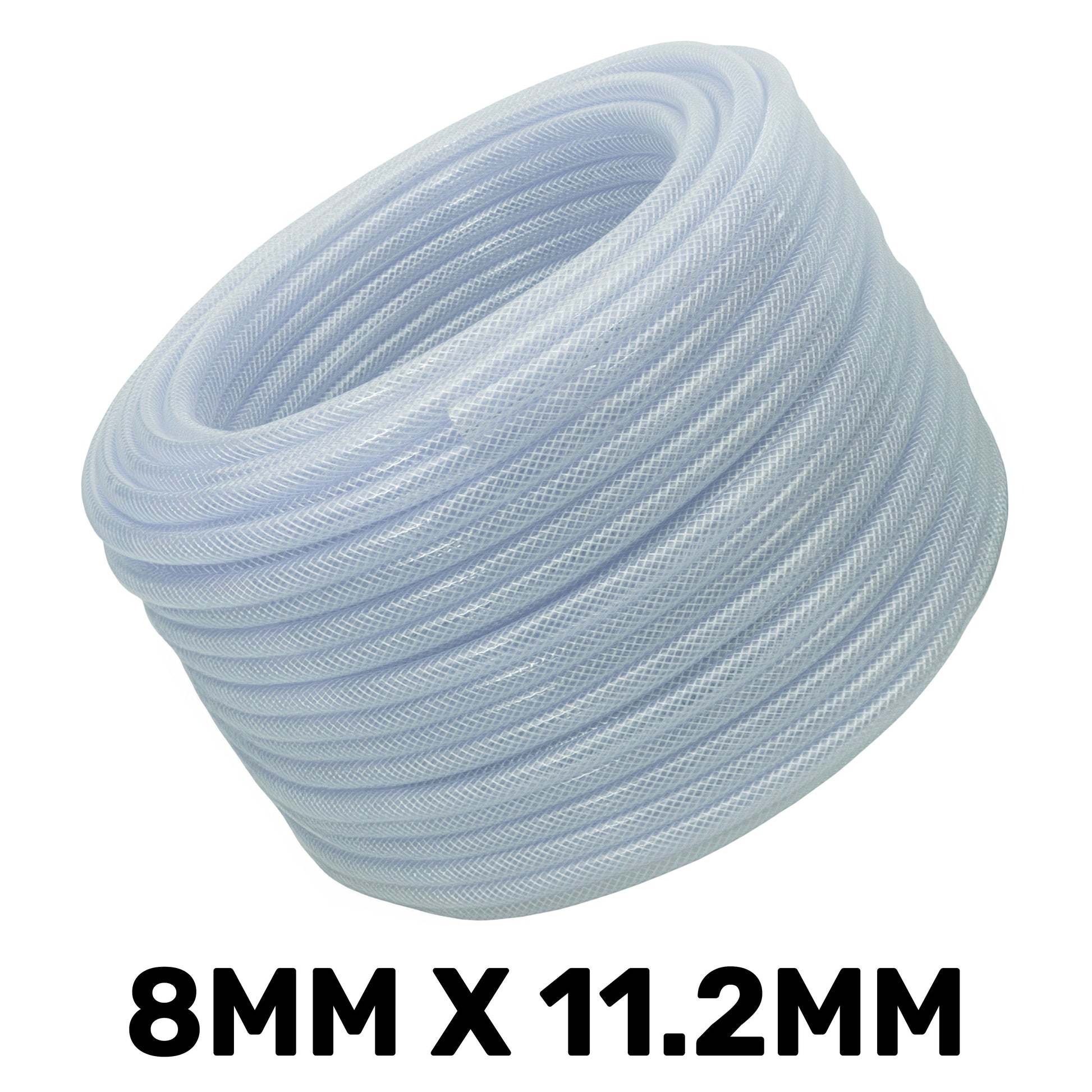 Clear Braided PVC Pipe 8mm*1.6mm - Best4Trade-Retail Tech Hose & Fittings
