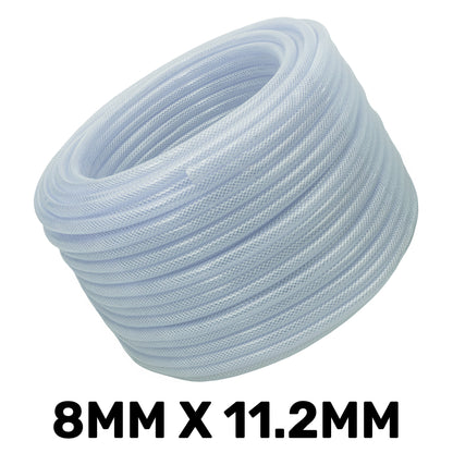 Clear Braided PVC Pipe 8mm*1.6mm - Best4Trade-Retail Tech Hose & Fittings