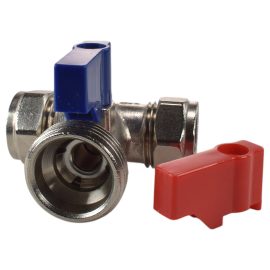 Brass Compression Tee Valve 15mm - ¾” BSP Male - Best4Trade-Retail OTHER