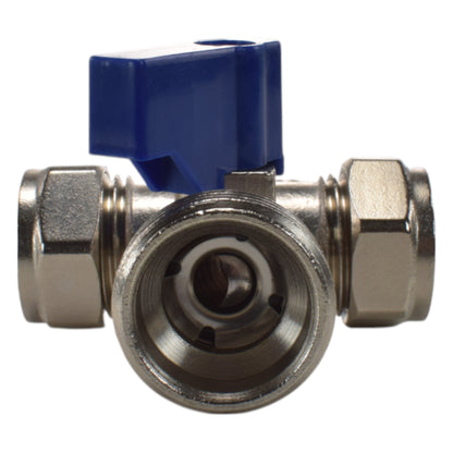 Brass Compression Tee Valve 15mm - ¾” BSP Male - Best4Trade-Retail OTHER