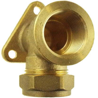 22mm Brass Wall Flange Kit with Brass Quick Connect Tap - Best4Trade-Retail Garden watering