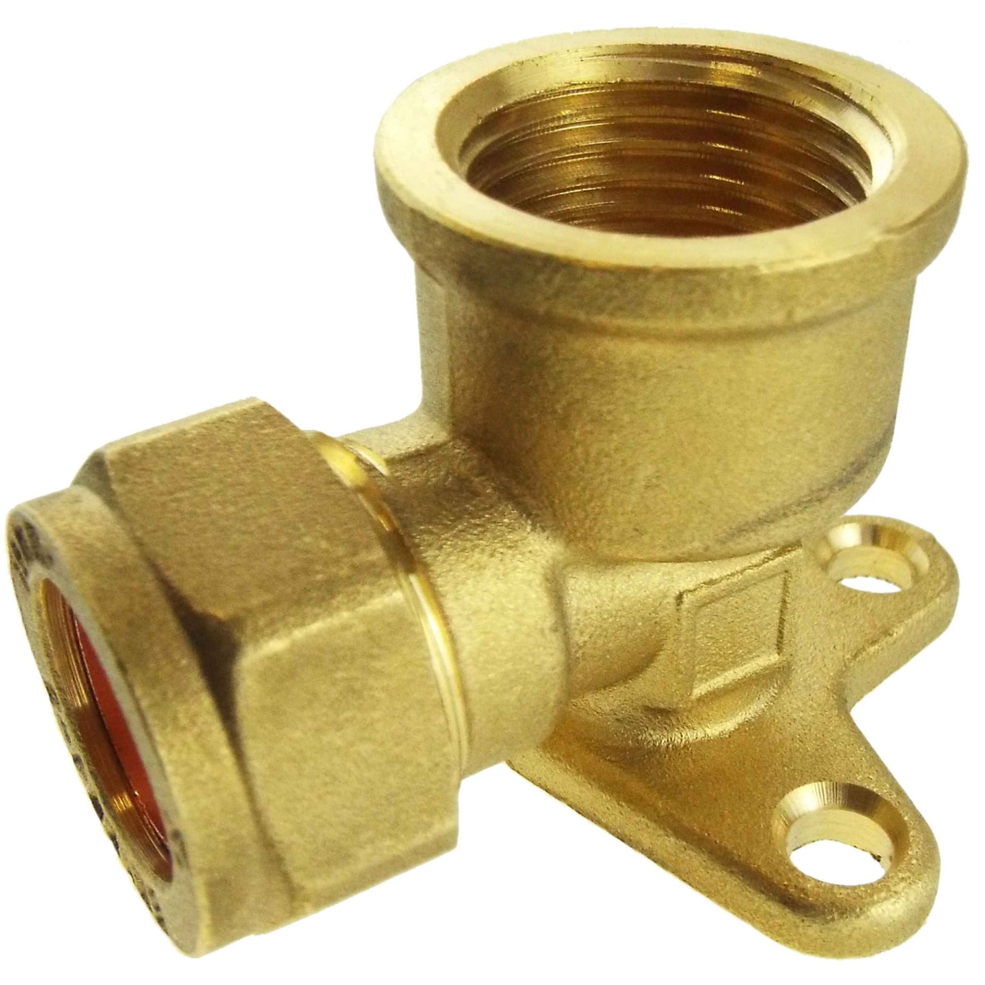 15mm Brass Wall Flange Kit with Grey Dial Tap - Best4Trade-Retail Garden watering