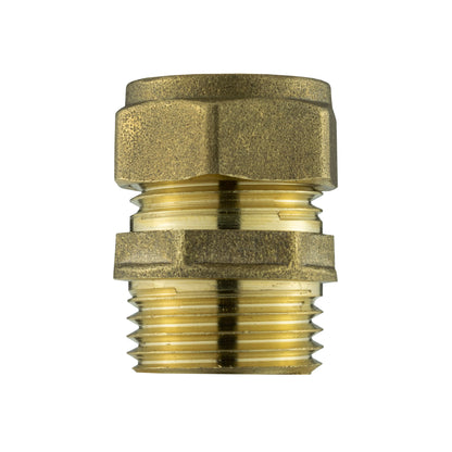 Brass Compression Straight 15mm - 3/4" BSPM - Best4Trade-Retail Tech Hose & Fittings