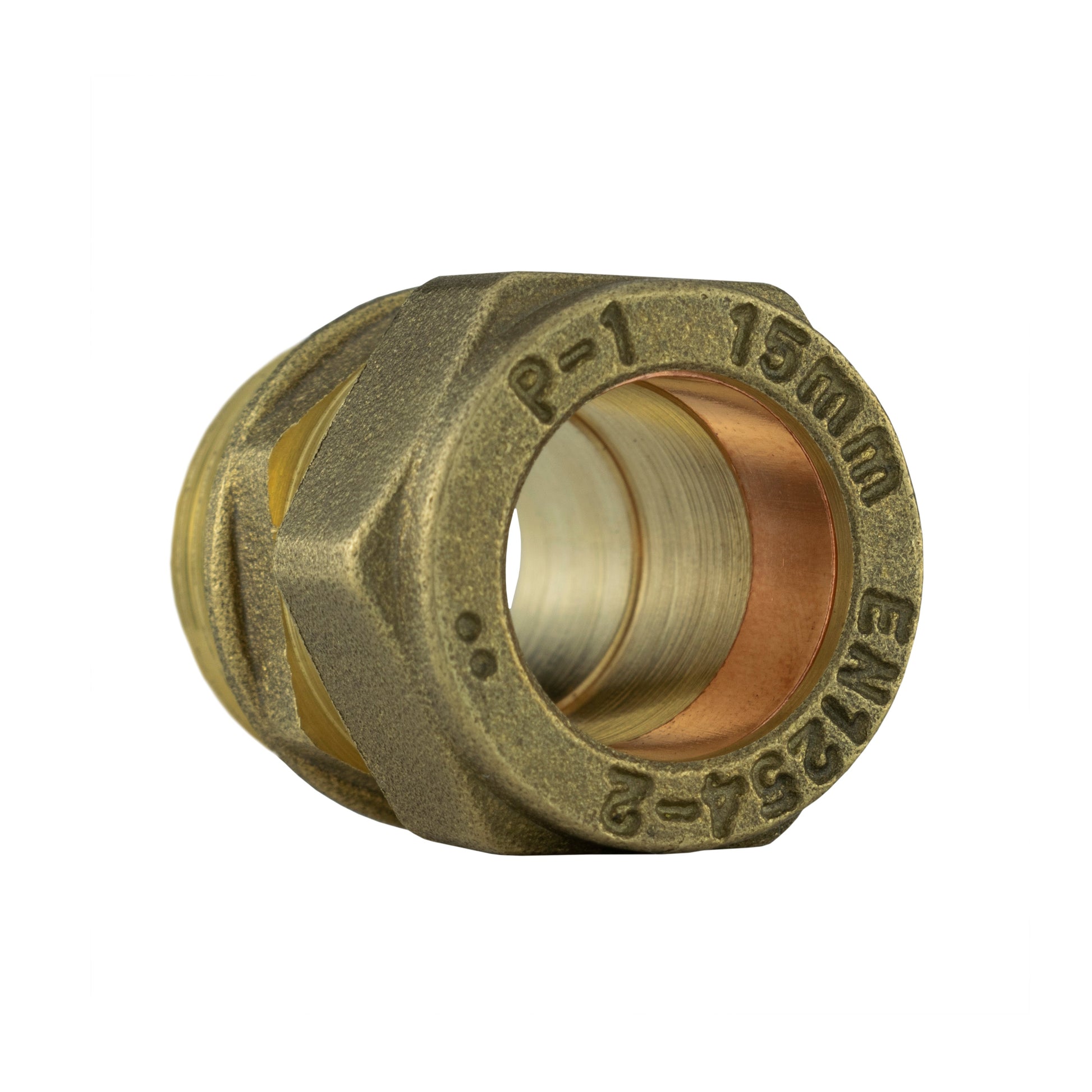 Brass Compression Straight 15mm - 1/2"BSPM - Best4Trade-Retail Tech Hose & Fittings