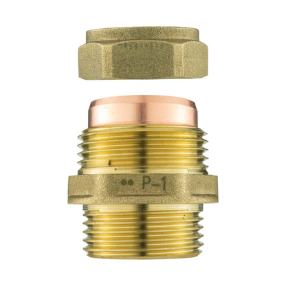 IBC 2” S60X6 Cap with BSP Female Lever Valve and Brass Compression Straight ¾” BSP – 22mm