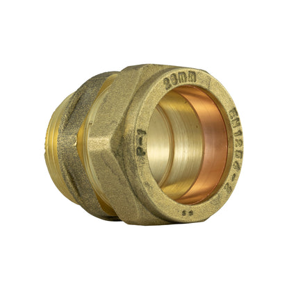 Brass Compression Straight 28mm -1" BSPM - Best4Trade-Retail Tech Hose & Fittings