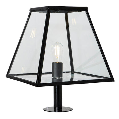 Contemporary pier light in galvanised steel 0.53m (BRP1)