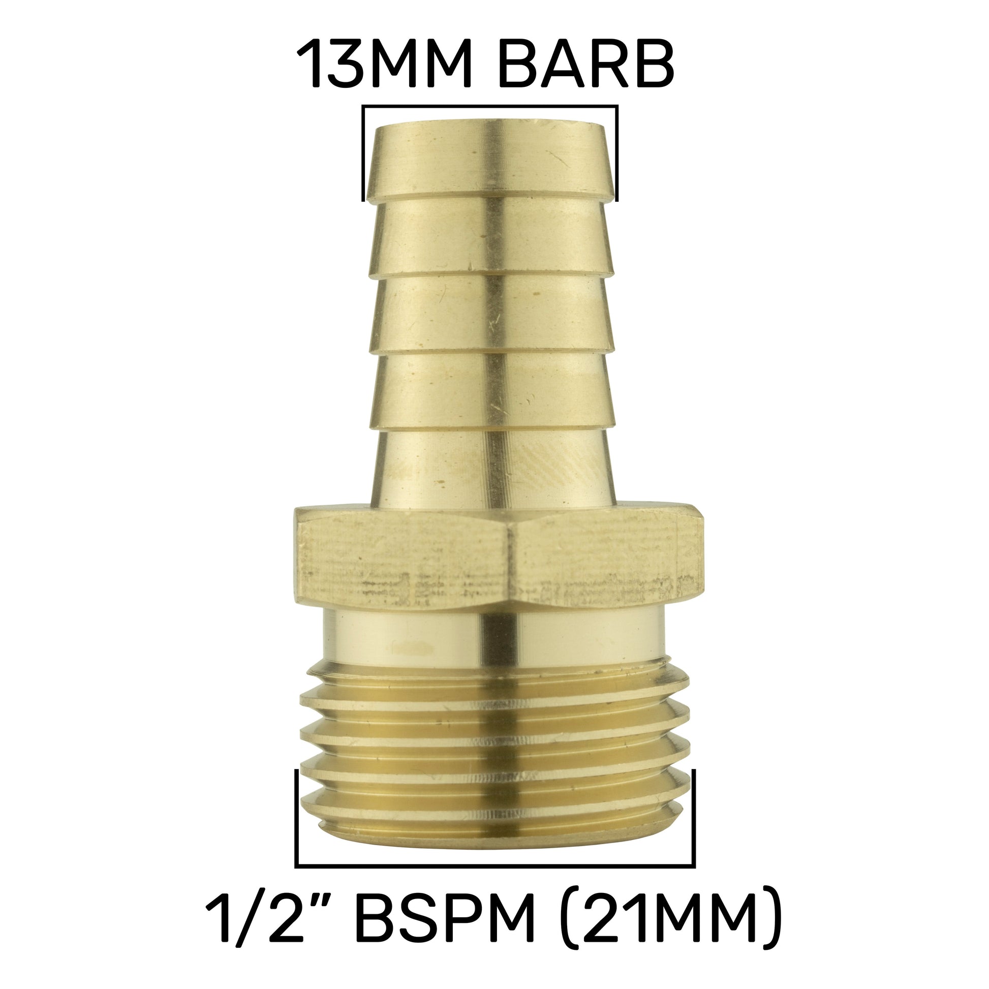 Wall Flange Kit 20mm MDPE - Lever Valve 1/2" Barb - Best4Trade-Retail Tech Hose & Fittings