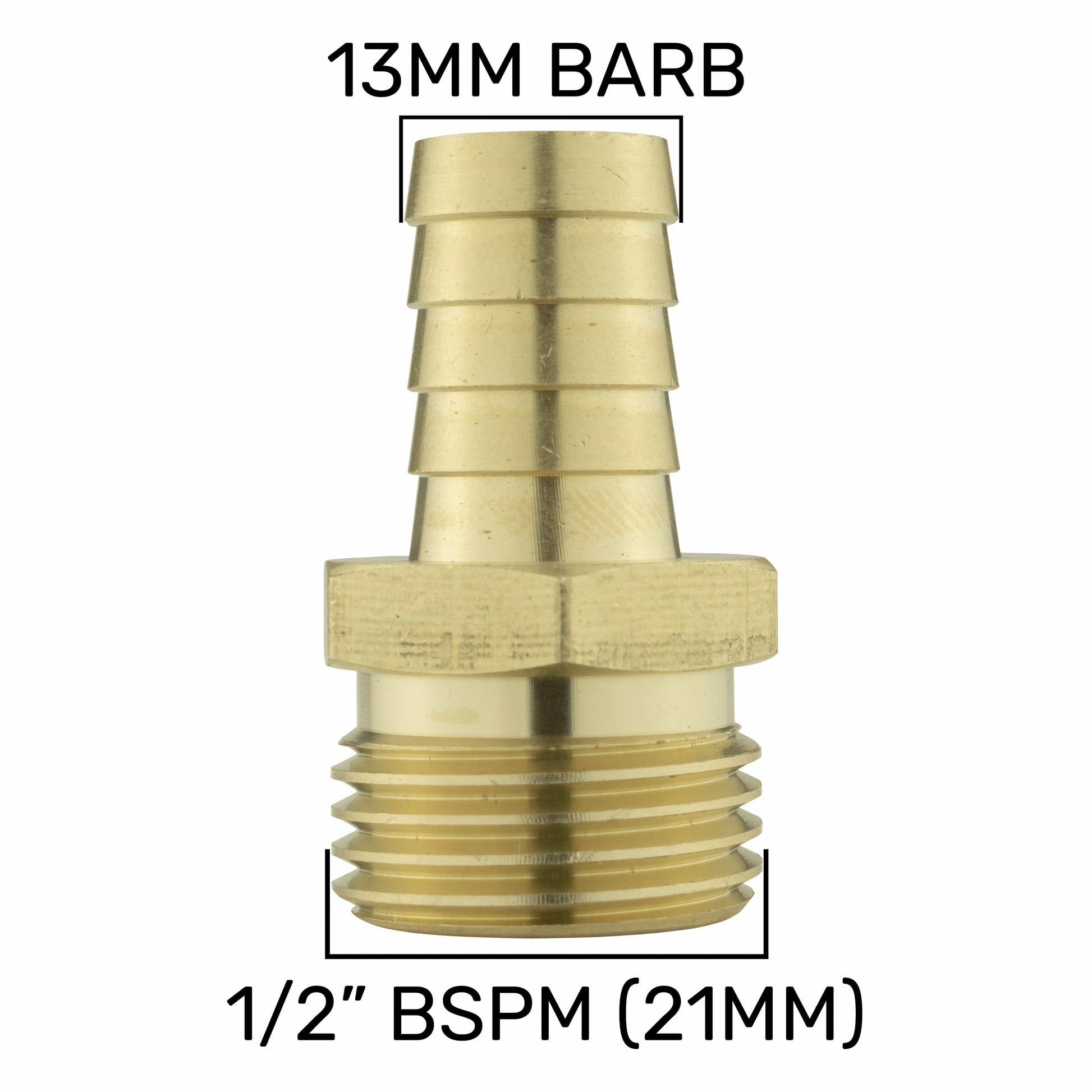 Wall Flange Kit 20mm MDPE + 1/2" Barb Outlet + In Line Valve - Best4Trade-Retail Tech Hose & Fittings