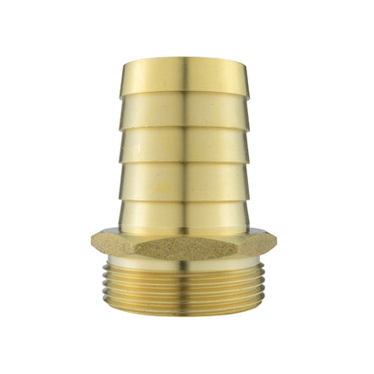Brass Straight Joiner 38mm - 1.5" BSPM - Best4Trade-Retail Tech Hose & Fittings